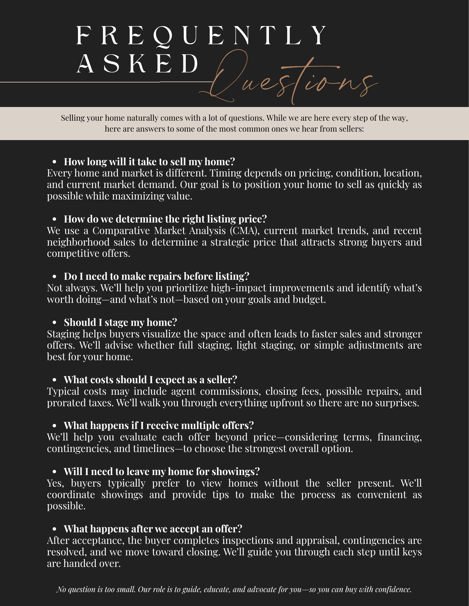 Luxury Home Seller Guide 14 pages (8.5 × 11in)